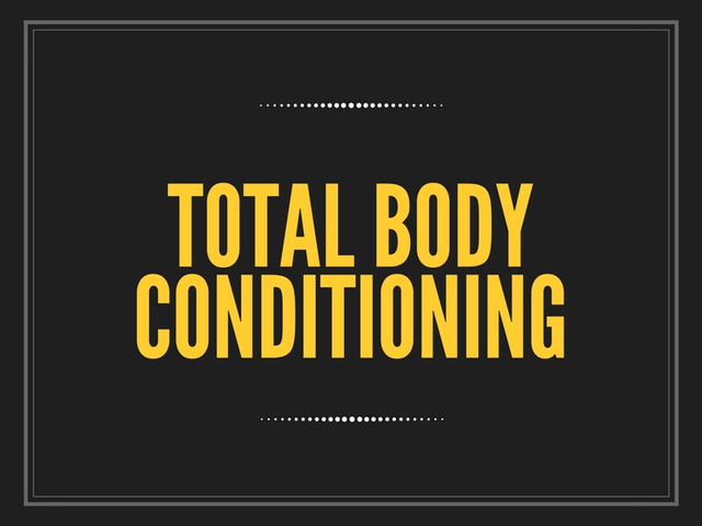 Total conditioning online