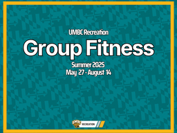 Group Fitness Summer 2025 May 27 - August 14