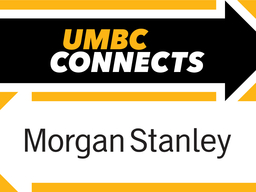 UMBC Connects Morgan Stanley Logo
