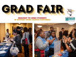 Photo of 2024 graduate school fair.