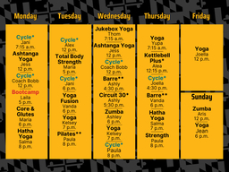 Group Fitness Fall 2025