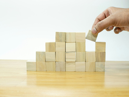 A picture of bricks.