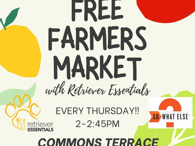 New Outdoor Location for Thursday Free Farmers Markets · Retriever ...