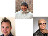 Doyeon Ahn top center, Andrew Fox bottom left, Ameni Mkaouar bottom right