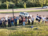 Drone Day teams Posing