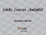 "Winter courses available" flyer